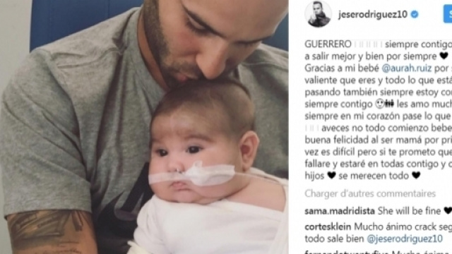 Jes&eacute; &eacute;meut la toile avec ce message (Cr&eacute;dit - Jeserodriguez10).