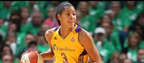 Candace Parker and the Sparks try to make it a 2-0 lead in their semifinals series with Phoenix on Thursday night. [Image via WNBA/YouTube]