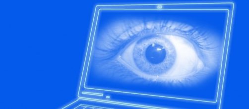 Laptop spying illustration via Wikimedia Commons