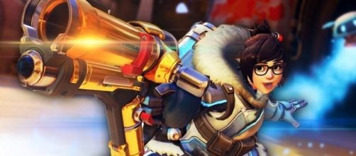 'Overwatch' hero Mei. (image source: YouTube/jacksepticeye)