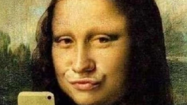 Un segno de tempi: Il selfie della Gioconda.