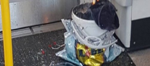 Artefacto causante de la destrucci&oacute;n producida en el metro de Londres.