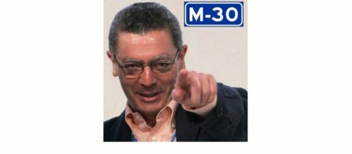 Gallardon y su M30 en un tiempo que reia