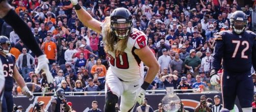 The Atlanta Falcons are 1-0 and are tied for the AFC South lead with Carolina after Week 1. [Image via NFL/YouTube]