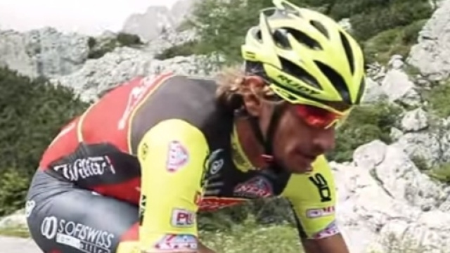Filippo Pozzato in maglia Wilier Selle Italia