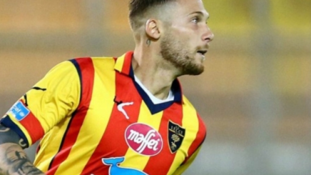 Salvatore Caturano, attaccante del Lecce.