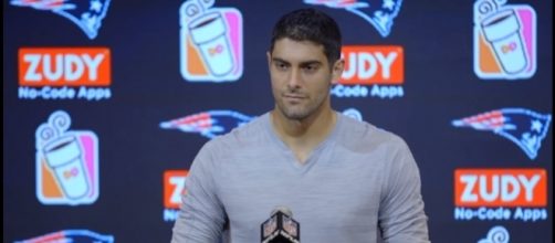 Garoppolo's future is still a mystery -Youtube/The Boston Globe