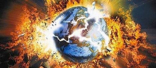 Recreaci&oacute;n de la Tierra destruida por Nibiru | Cr&eacute;ditos: Metro Ecuador - com.ec