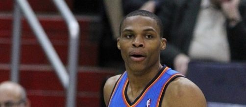 Russell Westbrook has yet to sign the five-year, $207-million offer from the Thunder. [Image via Keith Allison/ WikiCommons]