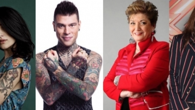 I giudici di XFactor: Levante, Fedez, Maionchi, Agnelli