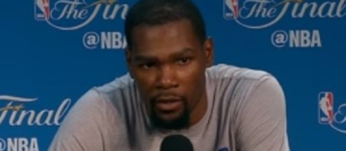 Kevin Durant led the Warriors to the NBA title last after averaging 35.2 points vs Cavs --NBA via YouTube
