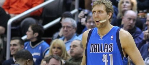 Dirk Nowitzki/ photo by Keith Allison via Flickr