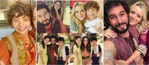 Labash Marduk &eacute; filho de Rebeca e Hurzabum (Foto: Montagem/CB News)