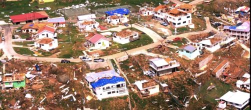 The devastation of British Territories. FEMA