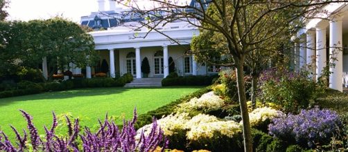 White House Rose Garden in the Fall - White House Historical ... - Youtube Screen grab