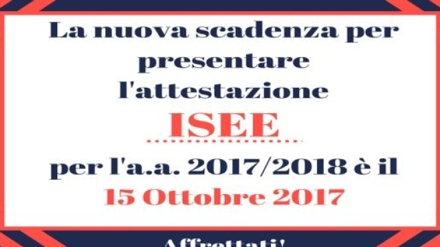 DSU, SIA e ISEE, tutte le novit&agrave; 2017/2018