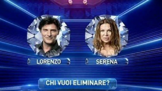 Grande Fratello Vip, Serena e Lorenzo in nomination