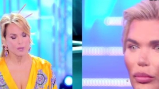 Rodrigo Alves, ospite di Barbara D'Urso a Domenica Live