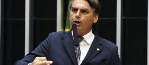 O pr&eacute;-candidato Jair Bolsonaro.