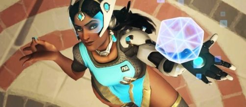 'Overwatch' hero Symmetra. [Image via YouTube/IGN]