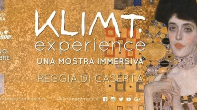 Apertura serale Klimt experience - Reggia di Caserta.