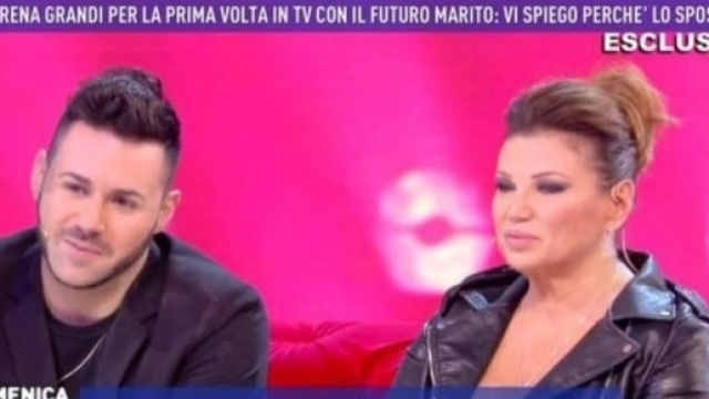 Grande Fratello Vip, Serena Grandi con il figlio Edoardo