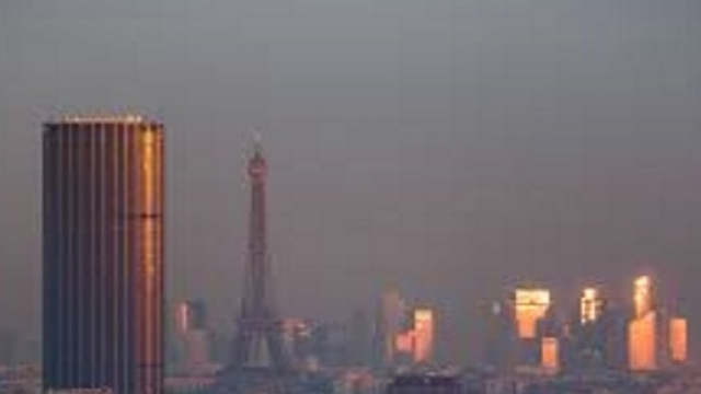 La Tour Montparnasse nel panorama di Parigi