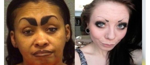 Alguns modelos de sobrancelha s&atilde;o hil&aacute;rios ( Fotos - Reprodu&ccedil;&atilde;o )