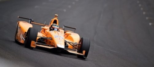 Fernando Alonso, durante las 500 millas de Indian&aacute;polis de este a&ntilde;o.