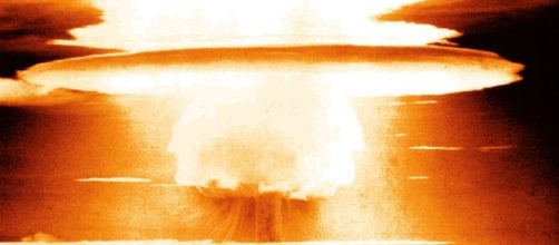 Hydrogen bomb explosion (United States Government wikimedia commons)