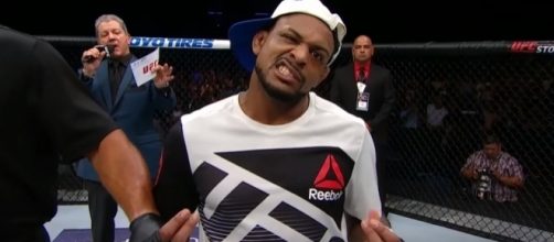 Michael Johnson might soon be fighting at the featherweight division. [Image via YouTube/Ultimate Fighting Championship]