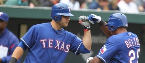 Mitch Moreland and Adrian Beltre | Baltimore Orioles v/s Tex&hellip; | Flickr - flickr.com