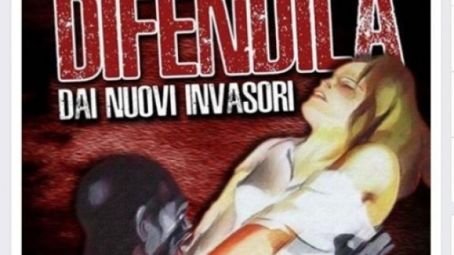 Il manifesto di Forza nuova contro i migranti e lo stupro che sta facendo tanto discutere