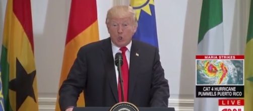 Donald Trump at the United Nations, via YouTube