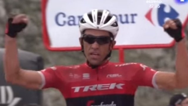 Alberto Contador, la vittoria sull'Angliru