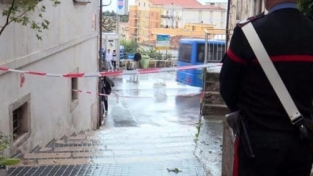 Il luogo della sparatoria ad Ischitella