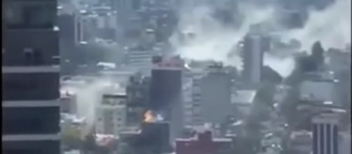 A 7.1 magnitude earthquake hits Mexico. - Image Credit: YouTube / Fedor Lasi