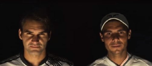 Federer and Nadal/ Photo: screenshot via Bolinha Verde channel on YouTube