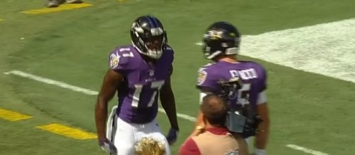 Mike Wallace's 66-Yard TD with a Bonus Stiff Arm! | Bills vs. Ravens | NFL from YouTube/NFL