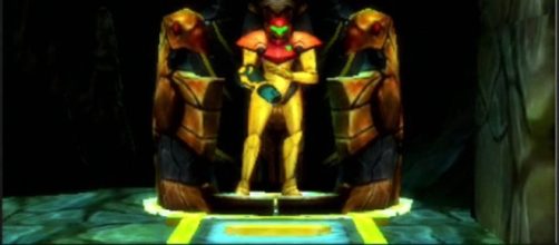 Samus in 'Metroid: Samus Returns.' (image source: YouTube/XCageGame)