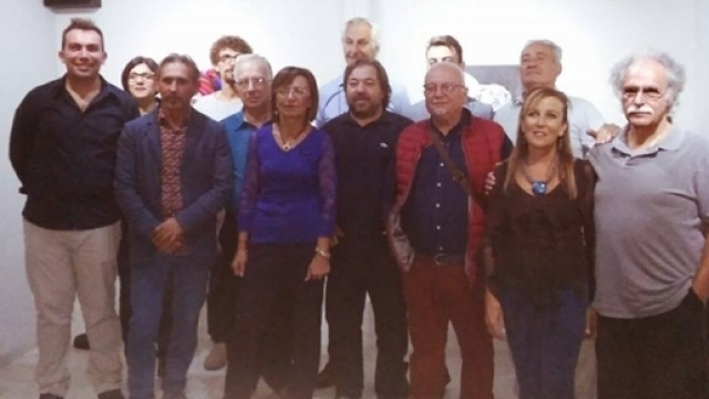 Amedeo Fusco inaugura la Collettiva VI presso il Centro di Aggregazione Culturale di Ragusa