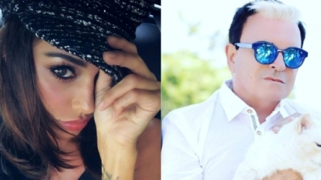 Belen Rodriguez e Cristiano Malgioglio