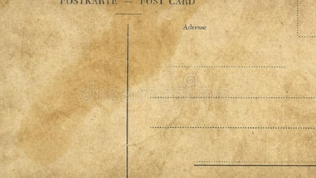 Esempio di cartolina postale. La prima cartolina postale fu inviata il primo ottobre 1869.