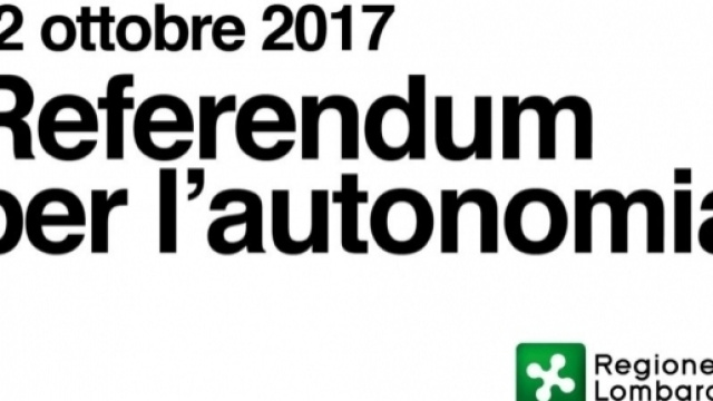 Referendum Autonomia, si terr&agrave; il 22 ottobre 2017.