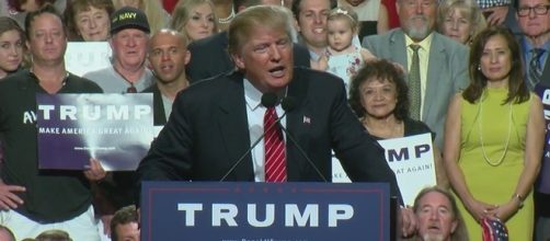 Donald Trump at a rally re: Google Advanced Images