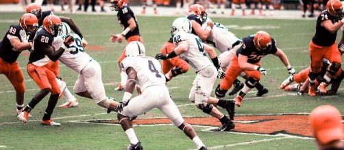 Penn State has a line to a conference title. Yanping Nora Soong via Wikimedia Commons