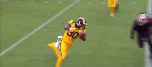 Todd Gurley - NFL Highlights History via YouTube (https://www.youtube.com/watch?v=pue9A228OEs)