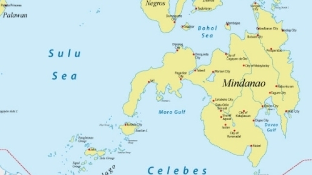 L'Isola di Mindanao, nelle Filippine