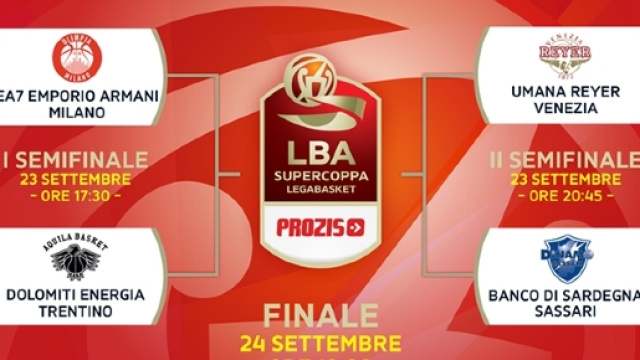 Supercoppa Italiana di basket a Forl&igrave;