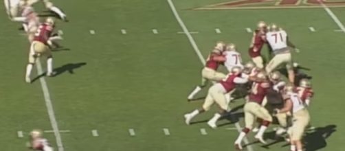 Florida State tries to capture their first win of the season Saturday when they host NC State. [Image via ACC Digital Network/YouTube]